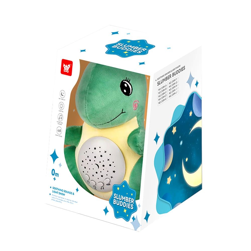Peluche proyector verde