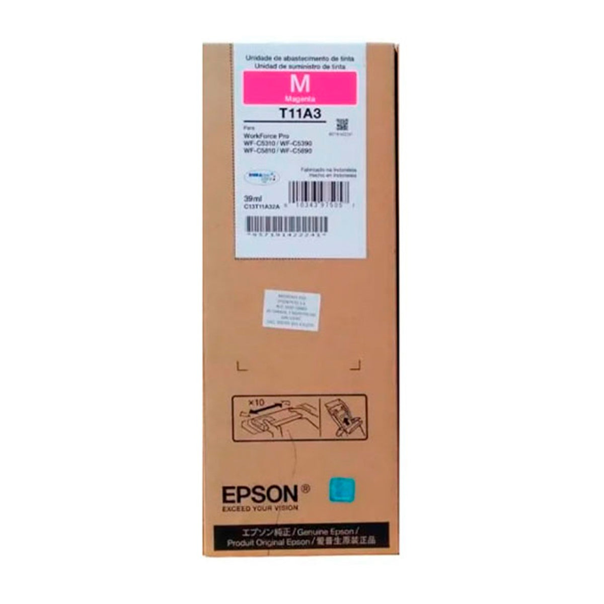 Bolsa de tinta T11A320 magenta 5,000 páginas Epson