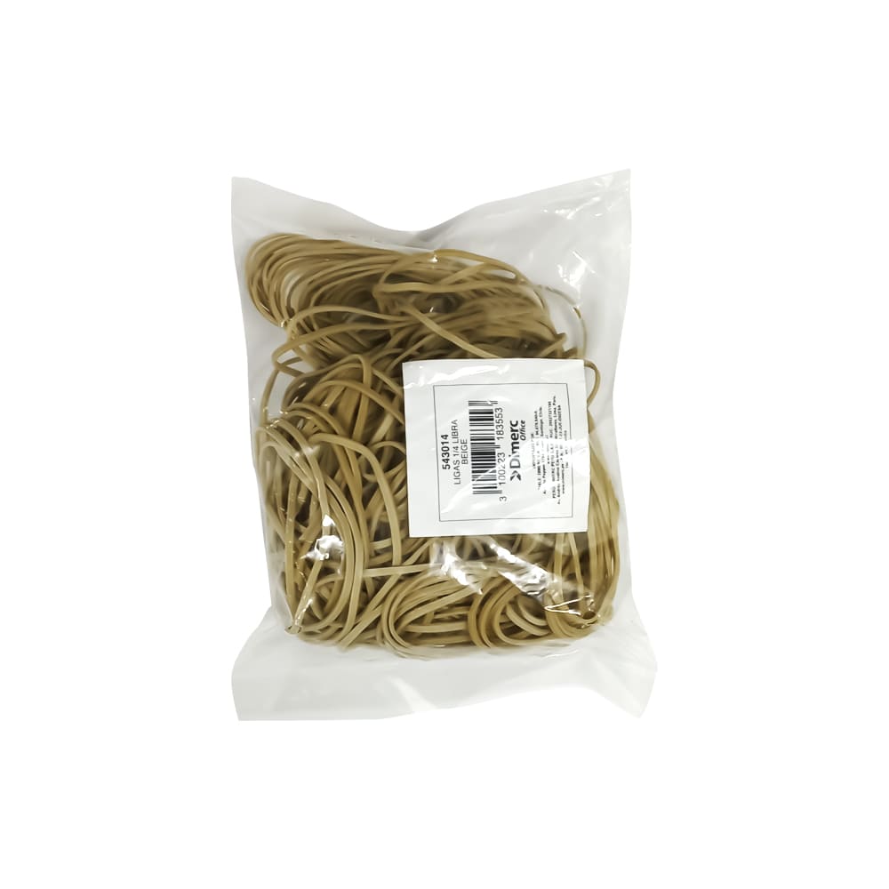 Ligas 1/4 libra beige Dimerc