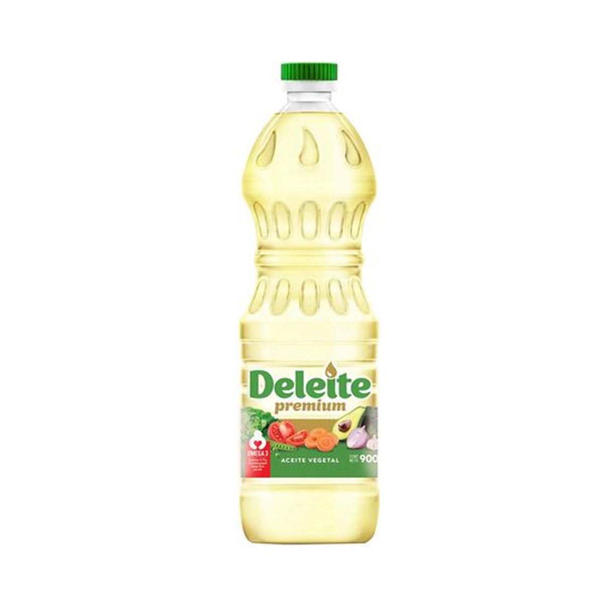 Aceite vegetal de Soya premium  900ml Deleite