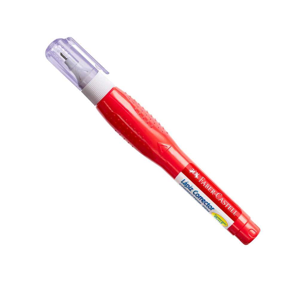 Corrector Tipo Lapicero Punta Metal Grip  9Ml Faber