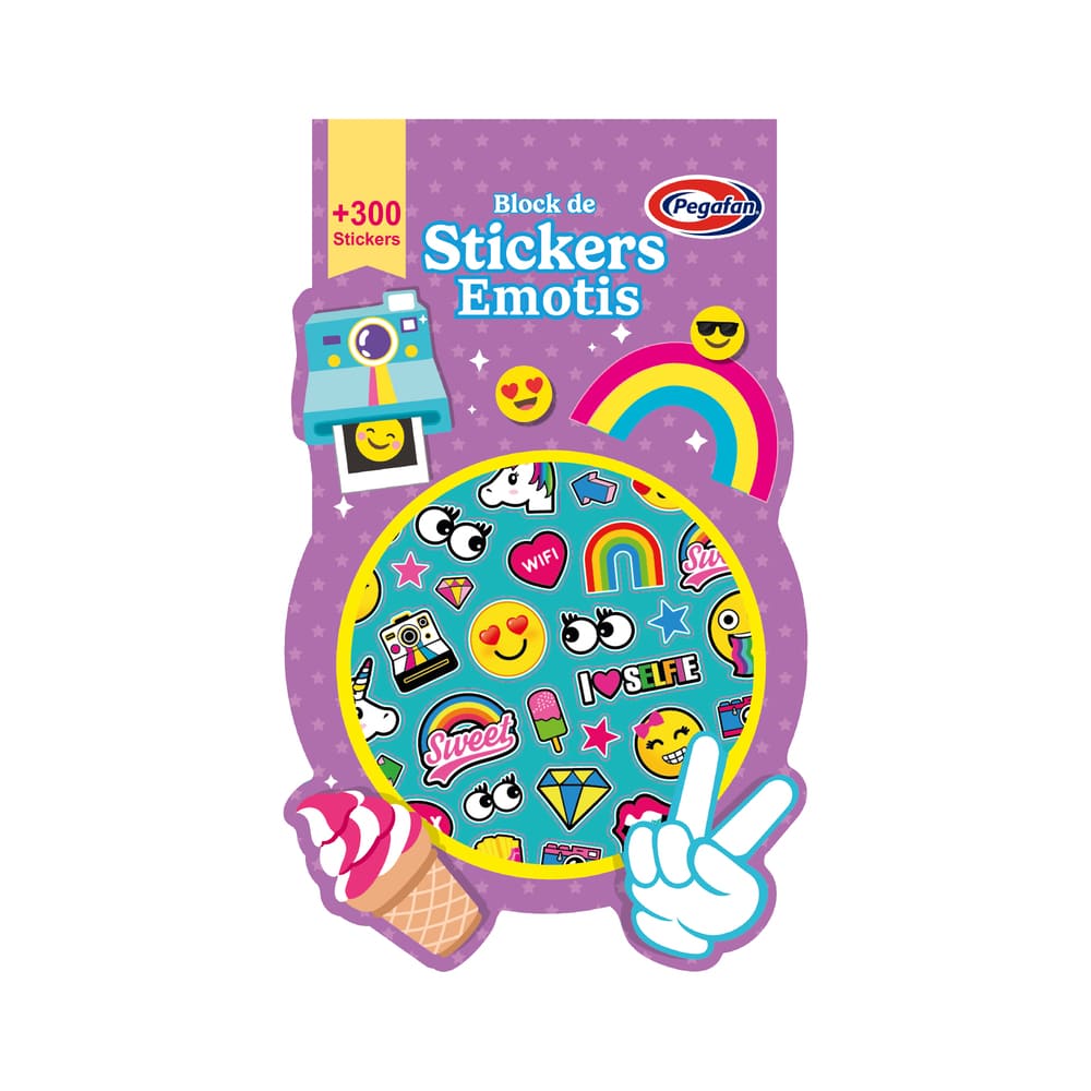 Block de Stickers Emotis