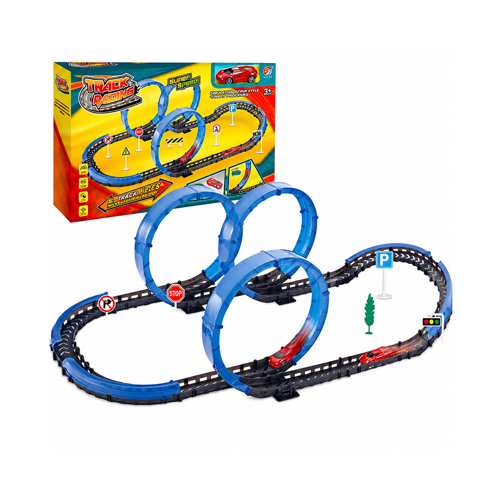 Set de pistas x 63 piezas