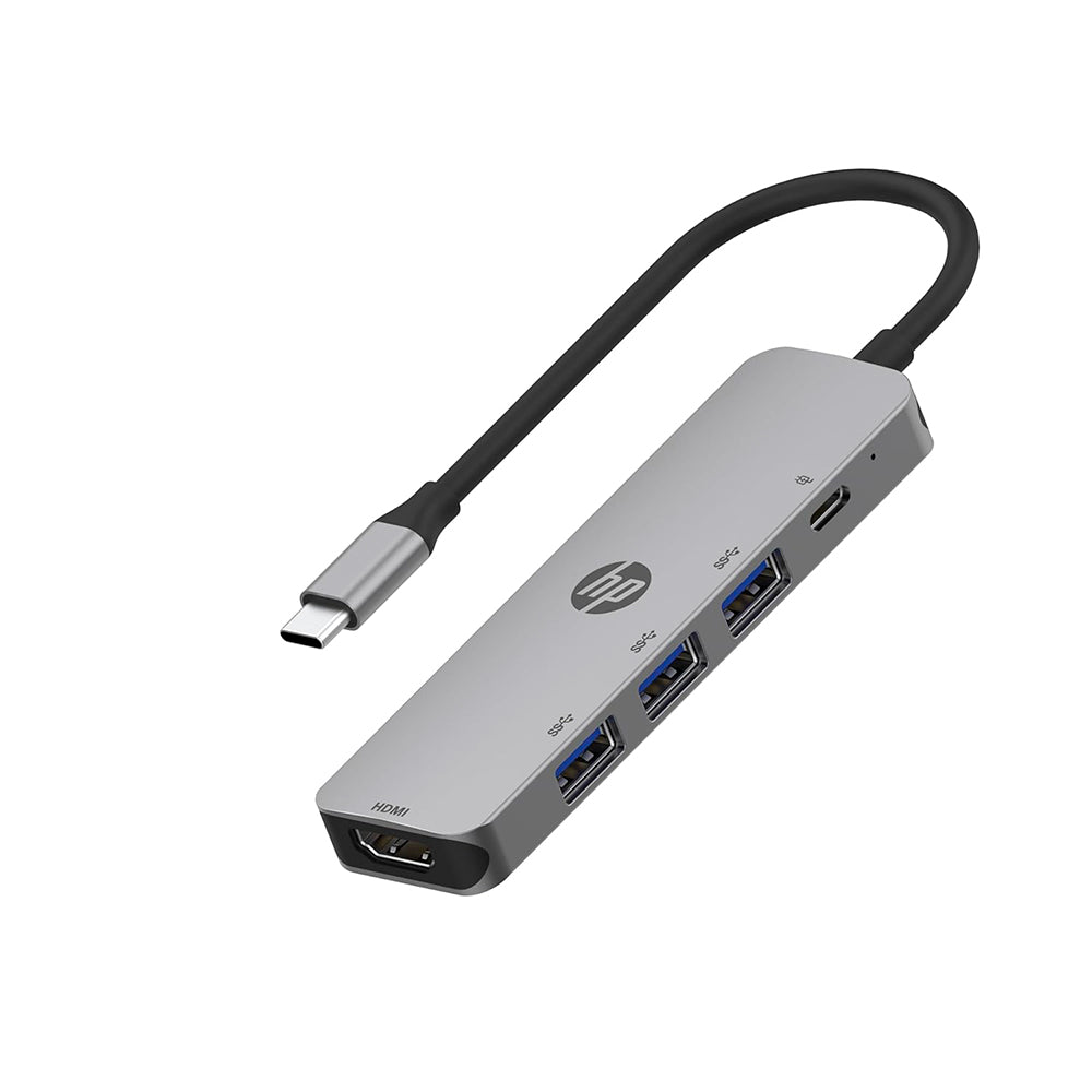 Hub USB-C 5 en 1 USB-A HDMI PD 100W DHC-TC232  HP