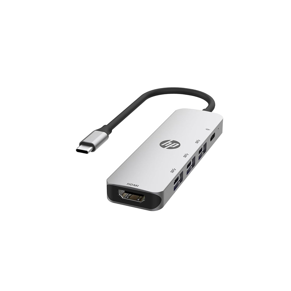 Hub USB-C 5 en 1 USB-A HDMI PD 100W DHC-TC232  HP