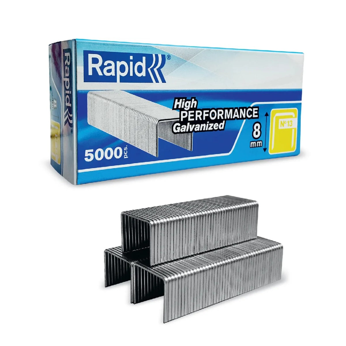 Grapas 13/8 caja x 5000 unidades Rapid