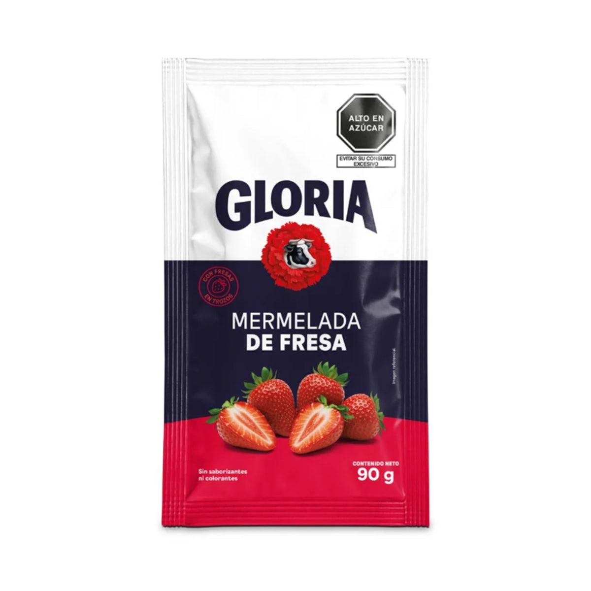 Mermelada de fresa sachet 90 gr Gloria