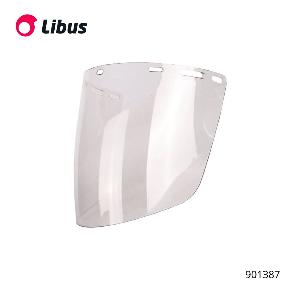 Protector facial burbuja gris Libus