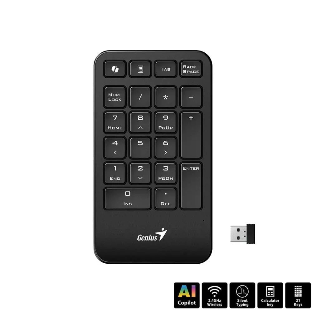 Teclado numérico Numpad 1000 wireless Genius 