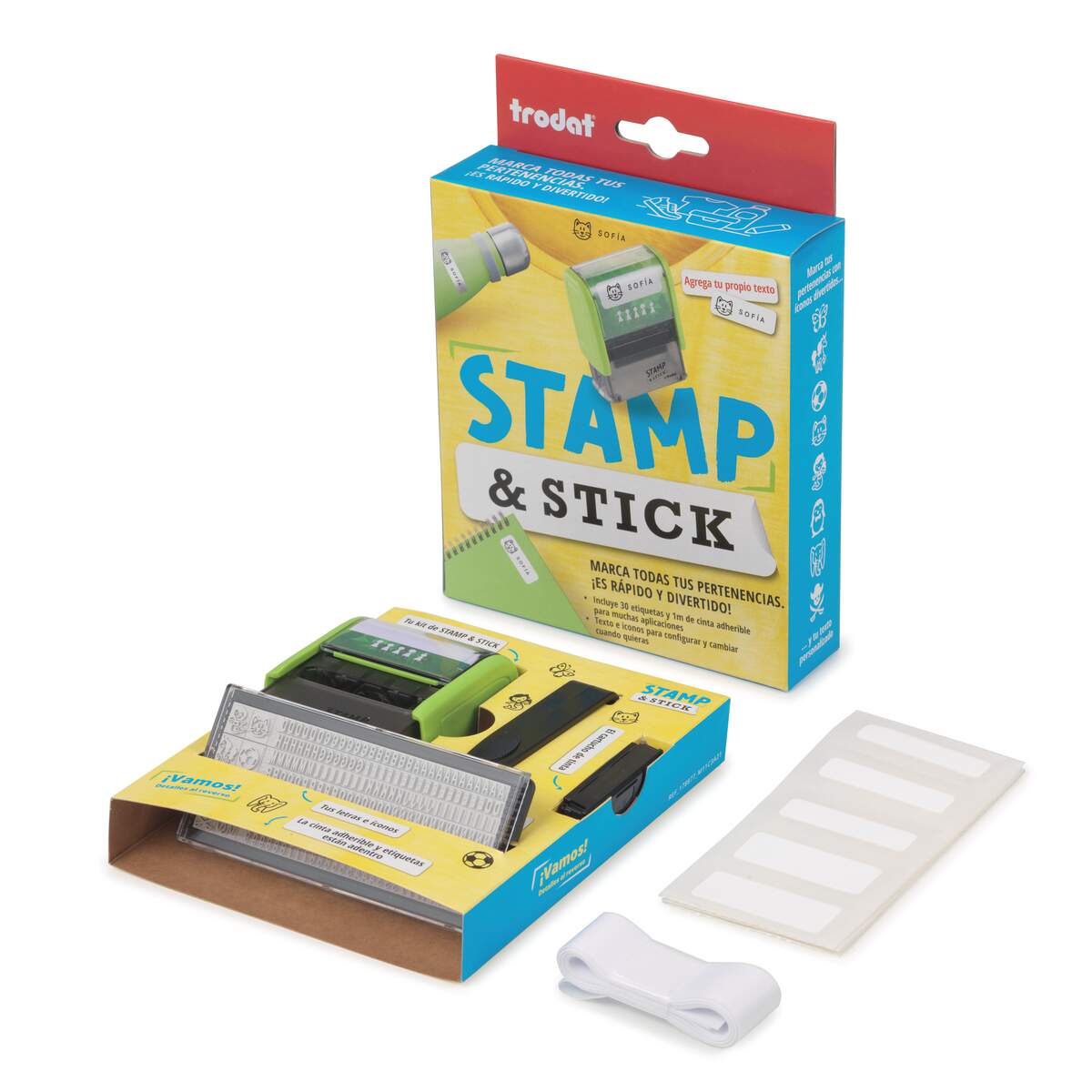 Sello Para Tela Y Etiquetas Trodat Stamp y Stick