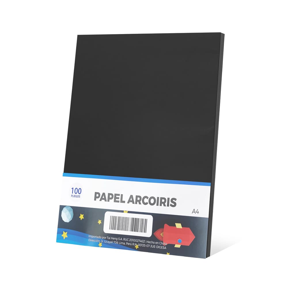 Papel Bond Negro Apolo