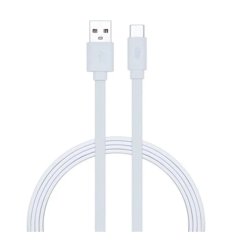 Cable USB-A A USB-C 1.20 Metros Blanco I2GO