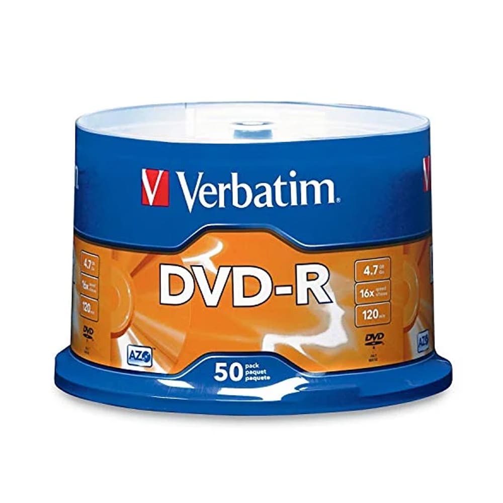 DVD-R grabable 16x4.7GB Cake 50 Vel. Grab. Verbatim