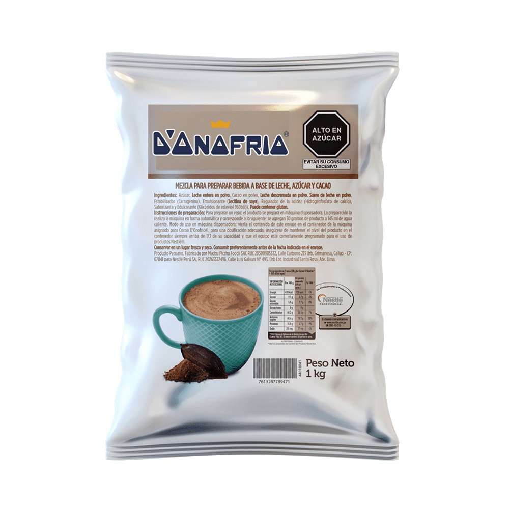 Bebida a chocolatada 1 kg Donofrio