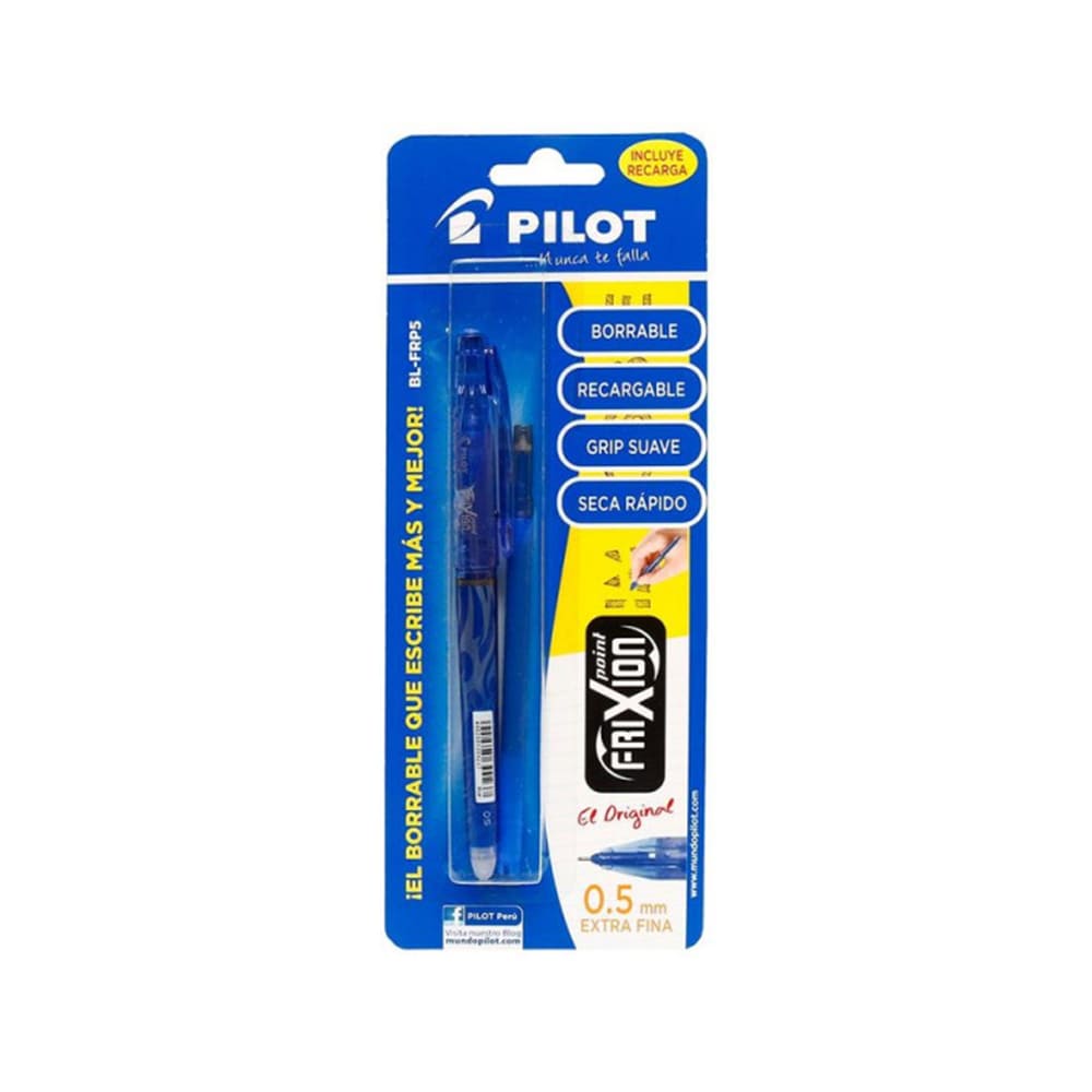 Lapicero borrable azul frixion BL-FPR5 Pilot