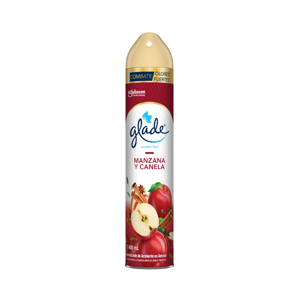 Ambientador manzana y canela 345 gr Glade