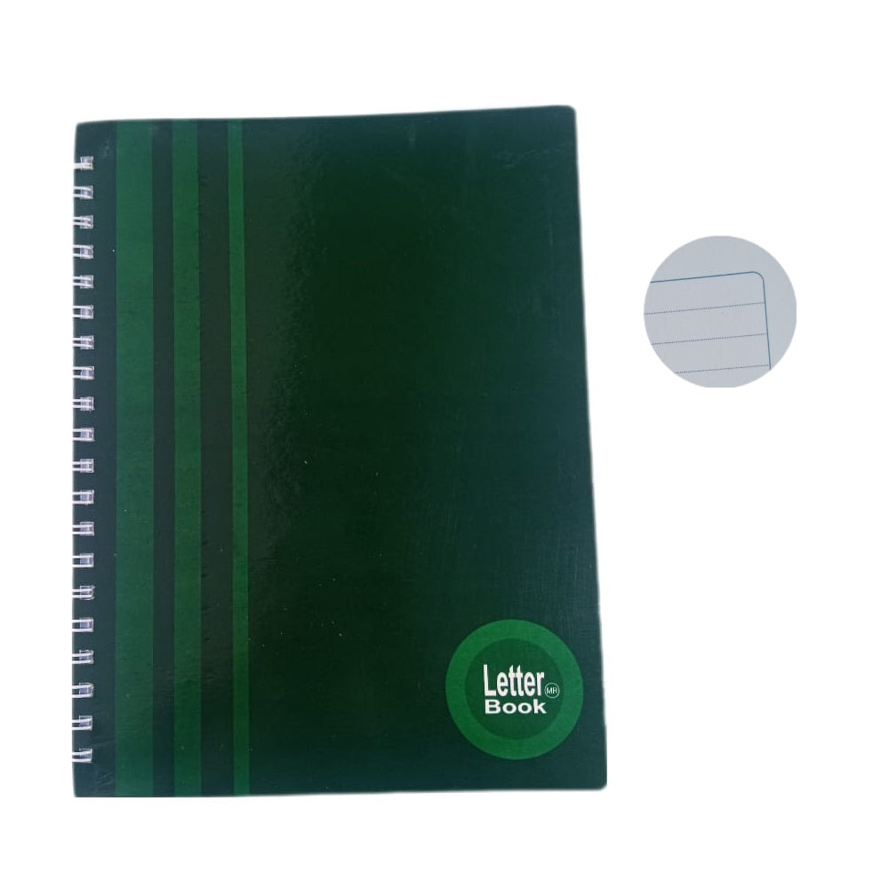 Cuaderno doble ring rayado A4x100 hojas Letter Book