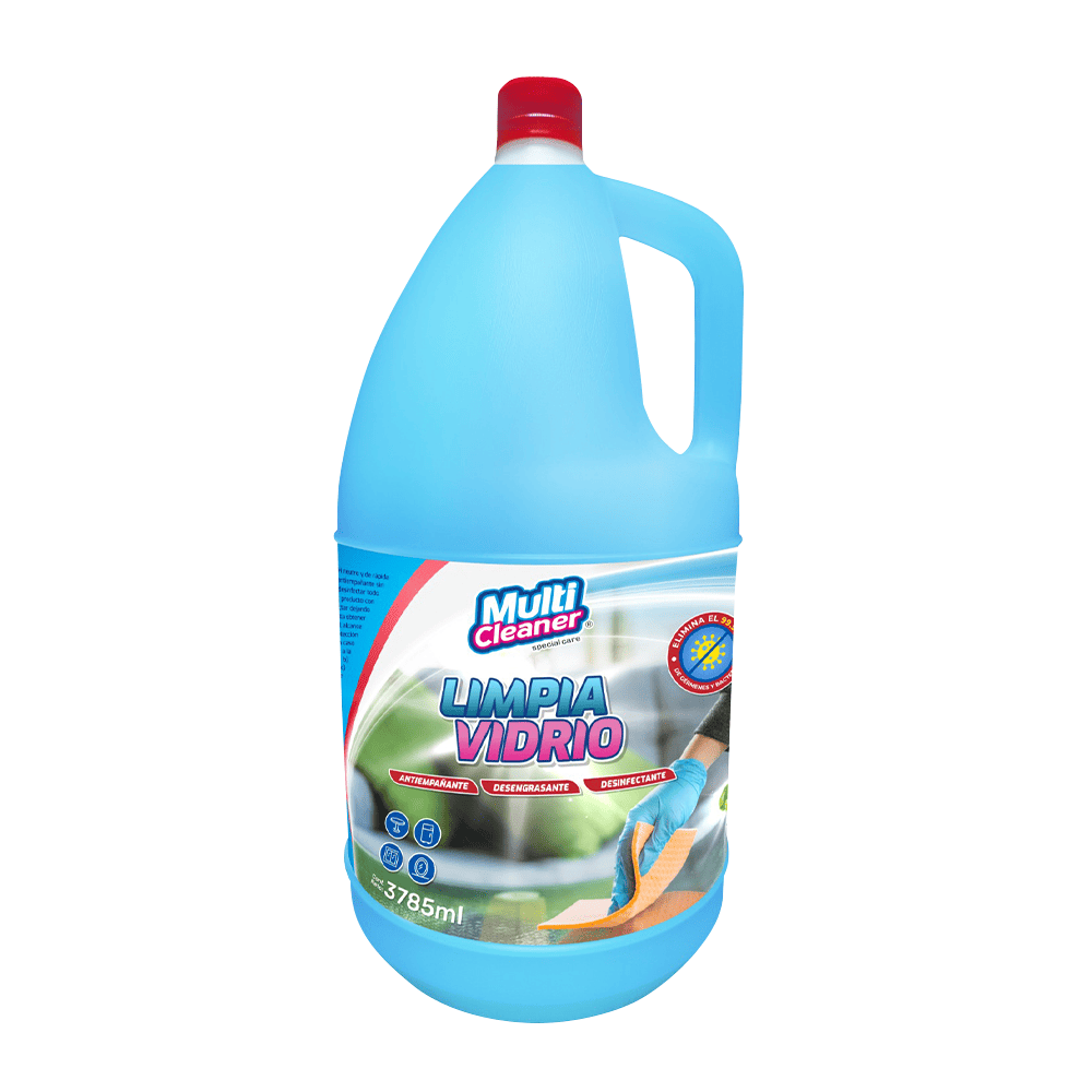 Líquido limpia vidrios galón 3.8 lt Multicleaner