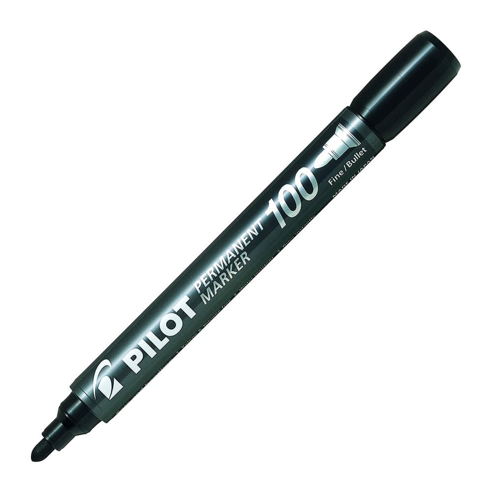 MARCADOR PERMANENTE SCA100 FINO NEGRO PILOT
