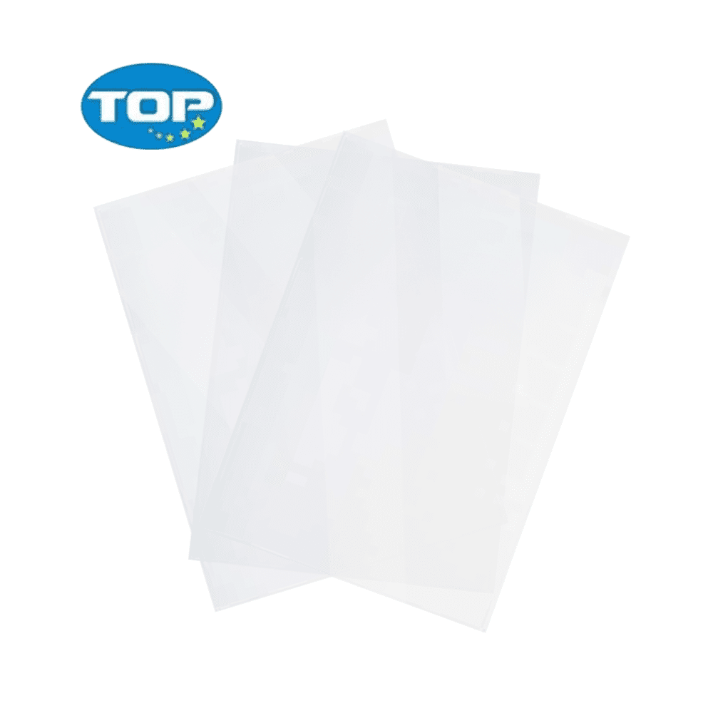Mica para anillar catedral A4 cristal x 100 unidades Top