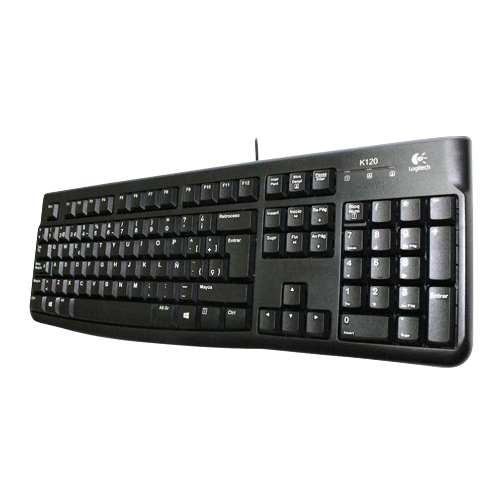 Teclado k120 usb negro logitech
