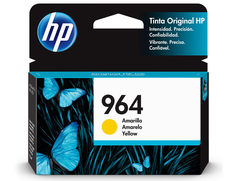 TINTA HP 964 3JA52AL 9010 YELLOW 700PG
