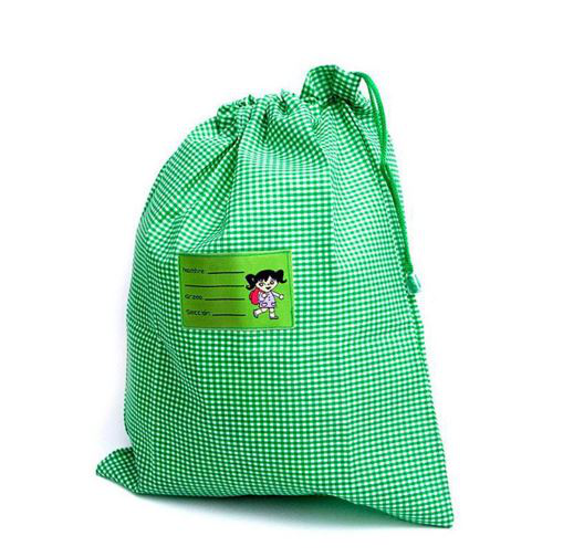 Bolsa de aseo tela vichi simple