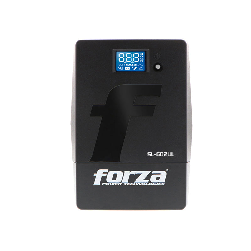 UPS forza rt 602lcd 600va tiemp res 25m
