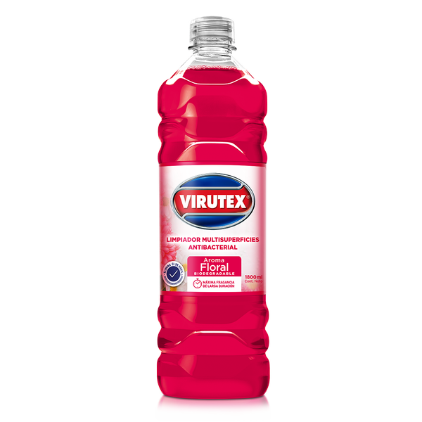 Limpiatodo antibacterial floral x 900ml virutex