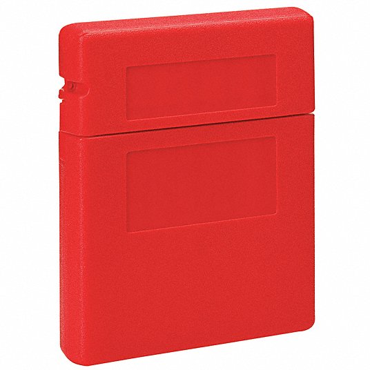 Caja de documentos p/pared 10-1/4" x 2-1/4" justrite