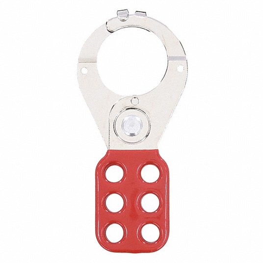 Aldaba de bloqueo 6 huecos 5" rojo condor