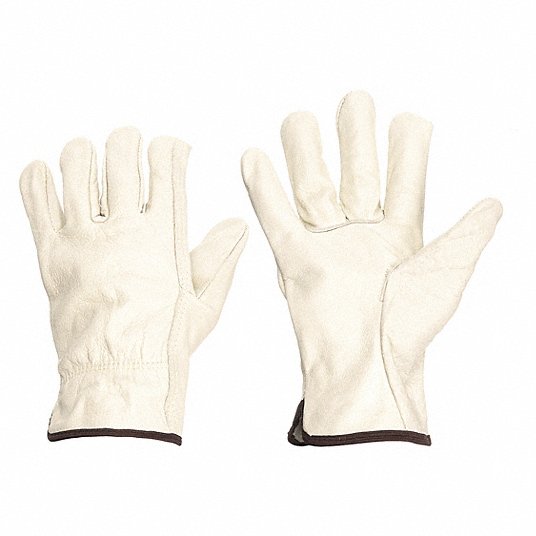 Guantes de cuero multiproposito crema condor talla L