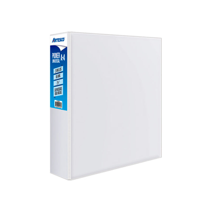 Pioner A4 universal 2 anillos 65mm blanco Artesco
