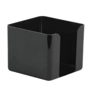 Porta notas con organizador negro artesco
