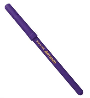 Plumón delgado 45 max azul Artesco