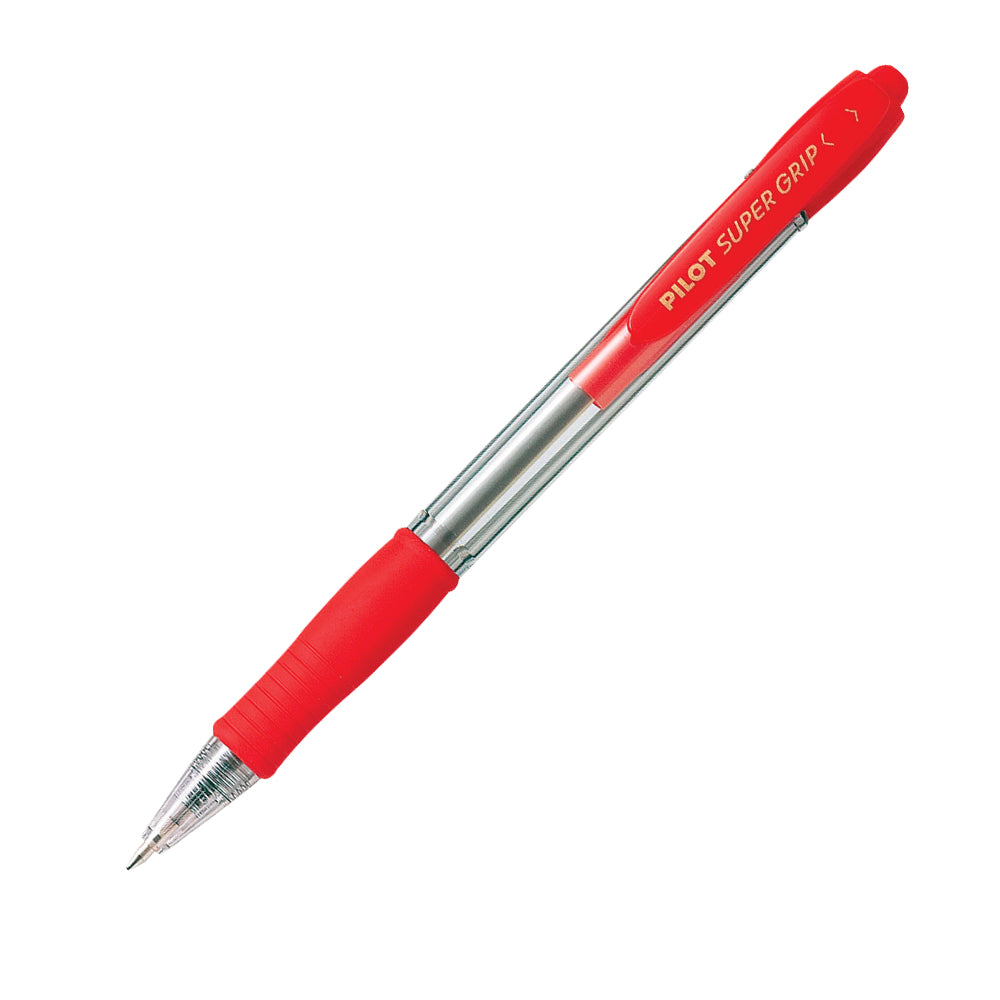 Lapicero rojo supergrip bpgp-10r f pilot