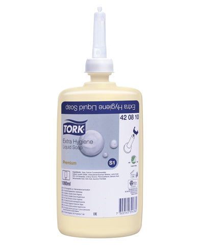 Jabón líquido antibacterial 1L Tork