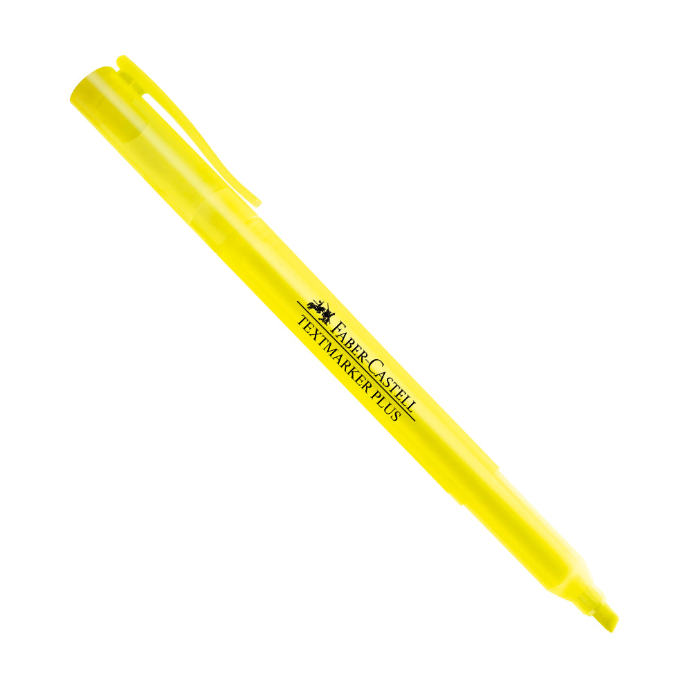 Resaltador amarillo textmarker plus faber castell