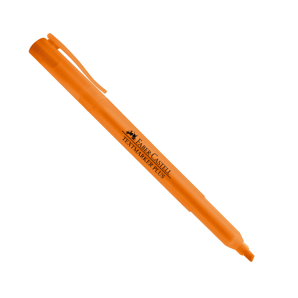 Resaltador naranja textmarker plus faber catell