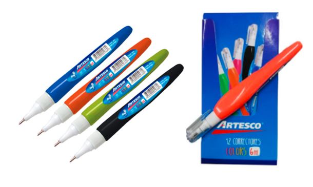 Corrector colores surtidos 6 ml Artesco
