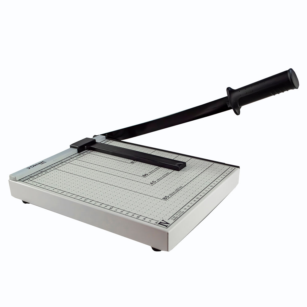Guillotina palanca A4 12 hojas base metal Dimerc