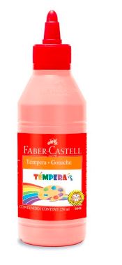Témpera 250ml color piel Faber Castell